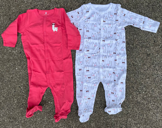 Llama onesies set  3-6m (62-68cm)