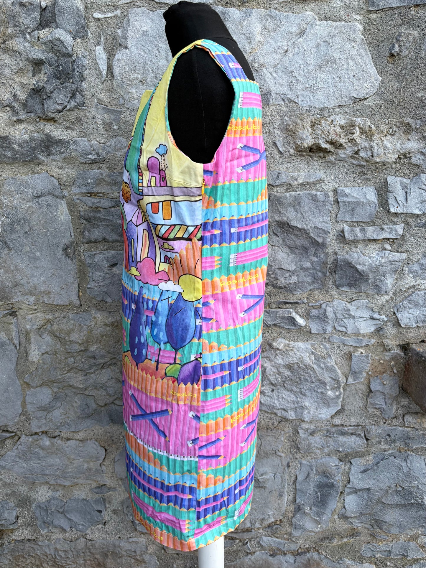 City&pencils colourful dress uk 12