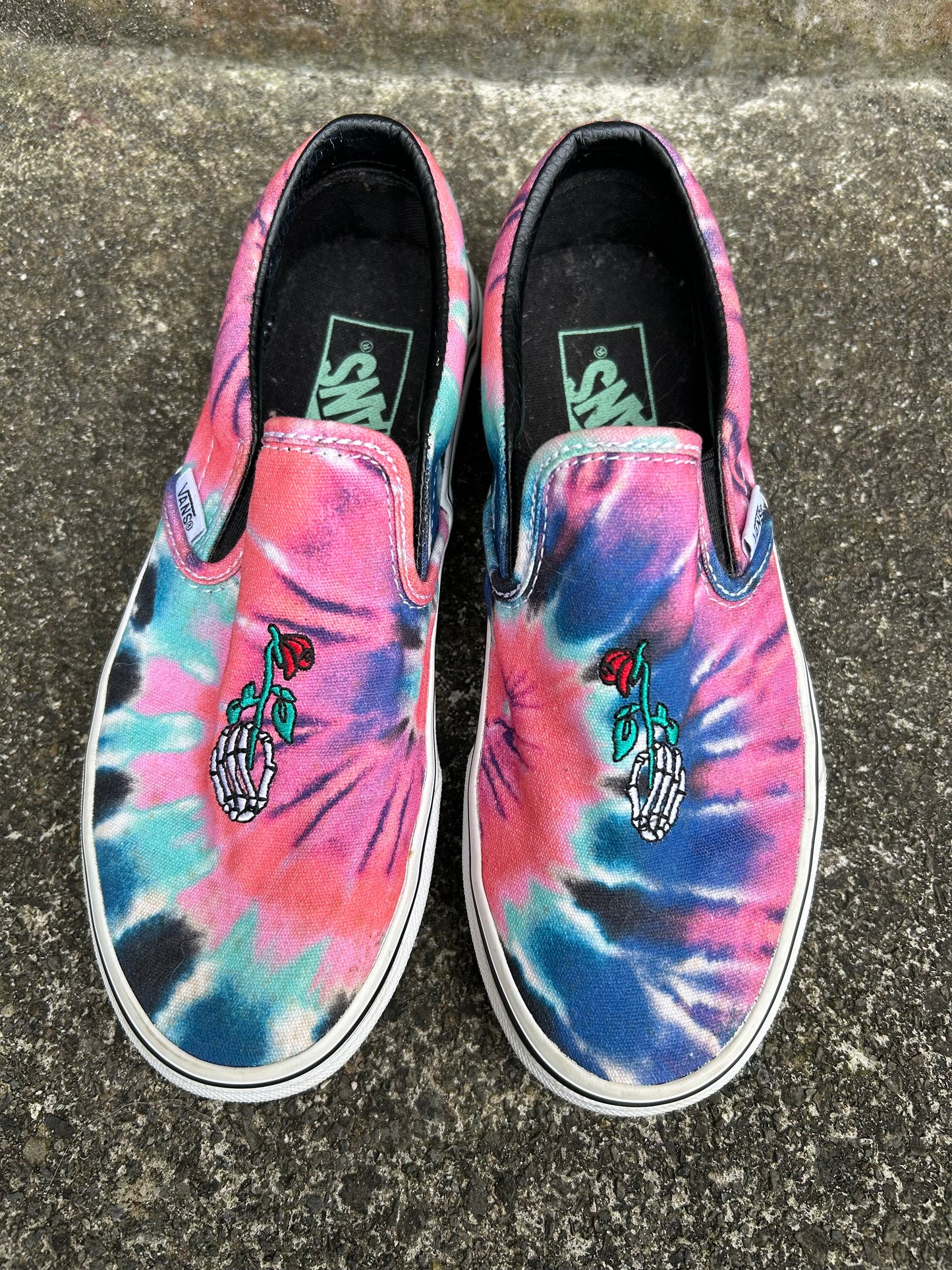 Tie dye trainers uk 2.5 (eu 35)