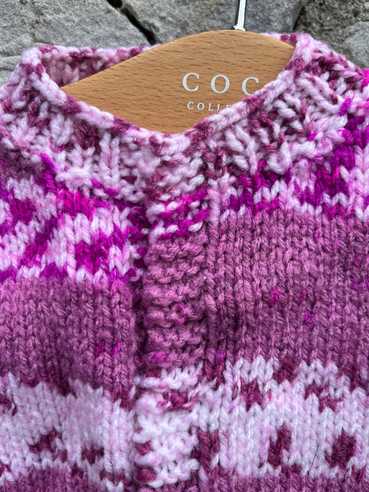 Pink cardigan  Prem 2 (3.5 - 5.5lb)