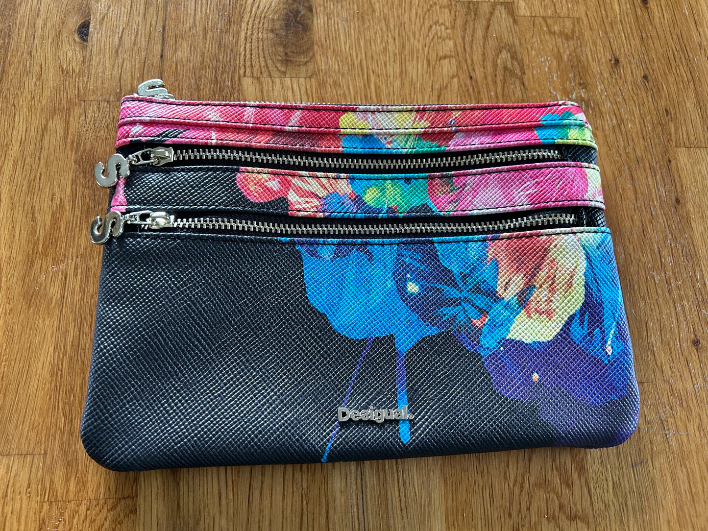 Floral abstract purse