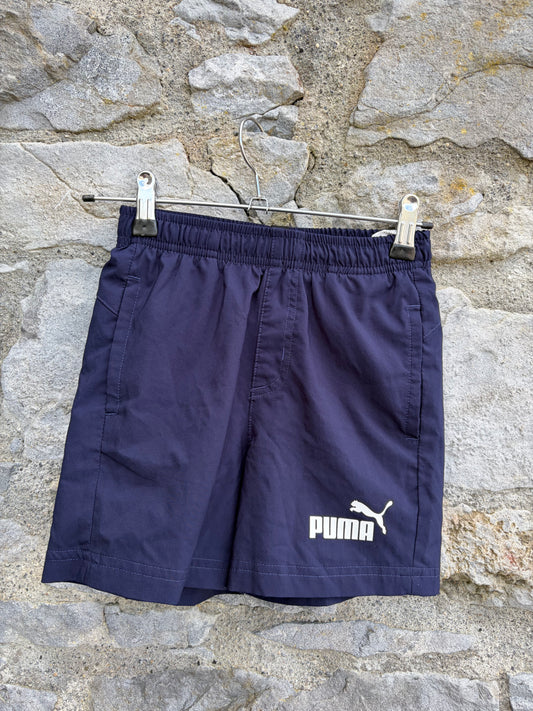 Navy shorts 7-8y (122-128cm)