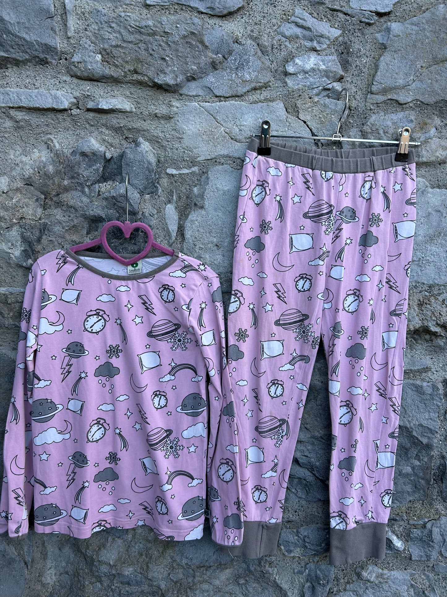 Winter pink pj  7-8y (122-128cm)