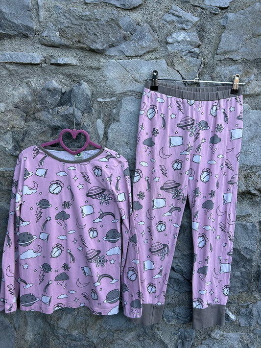 Winter pink pj  7-8y (122-128cm)
