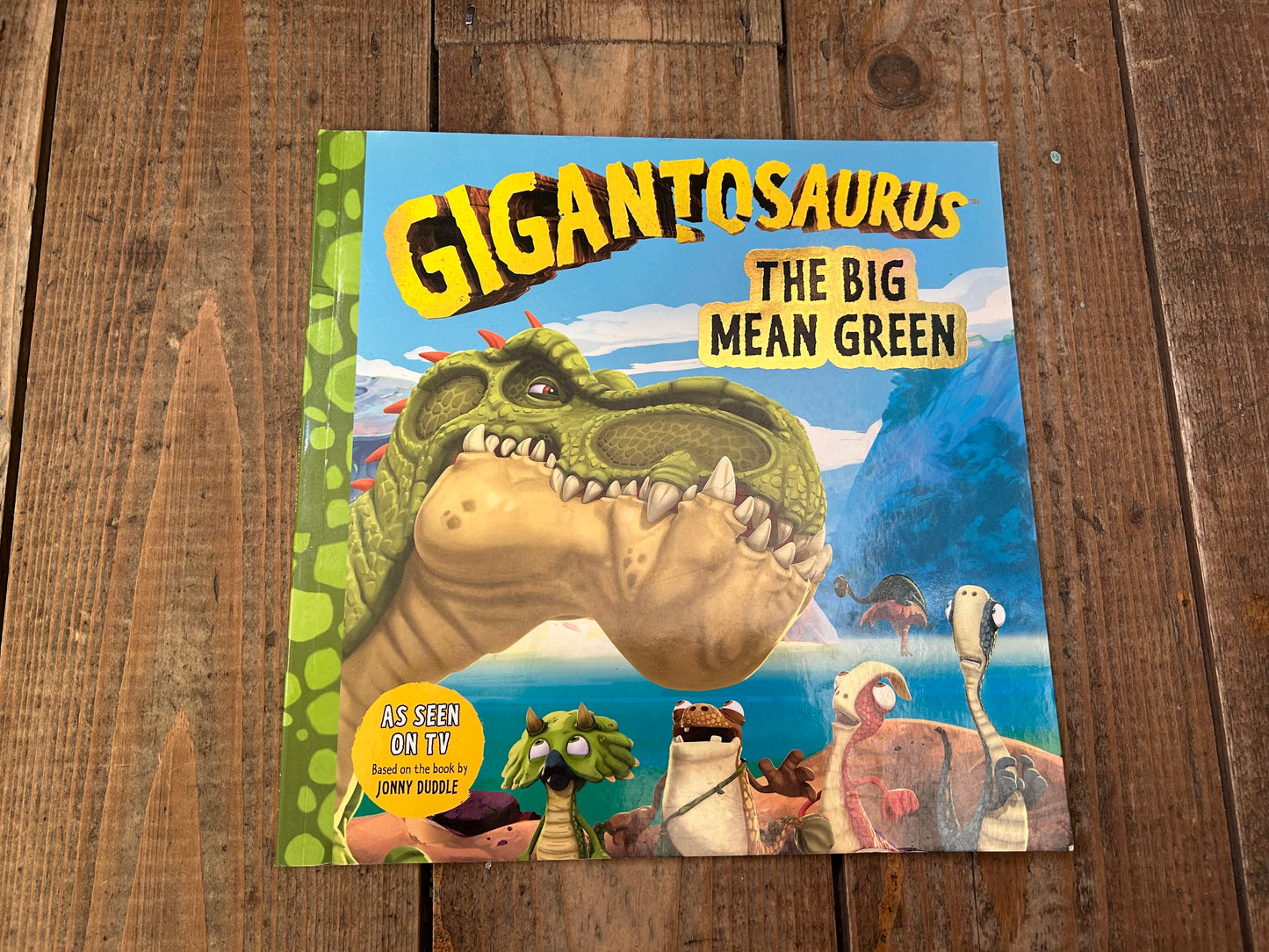 Gigantosaurus the Big mean green