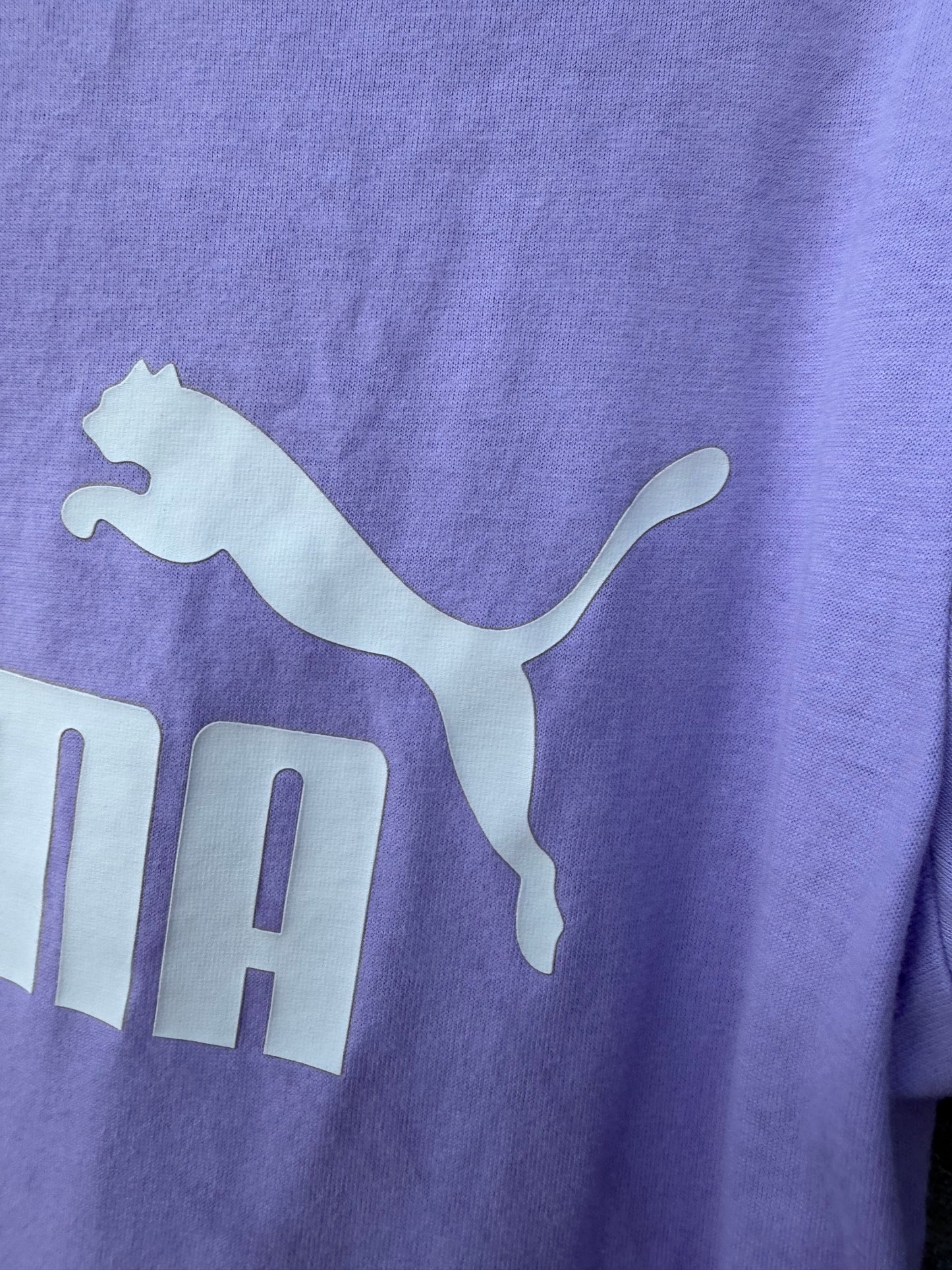Lilac logo t-shirt   11y (146cm)
