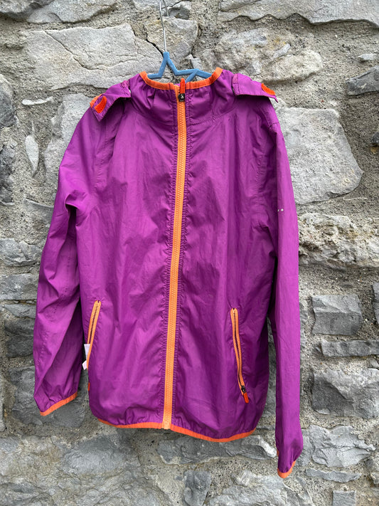 Purple rain jacket  10-11y (140-146cm)
