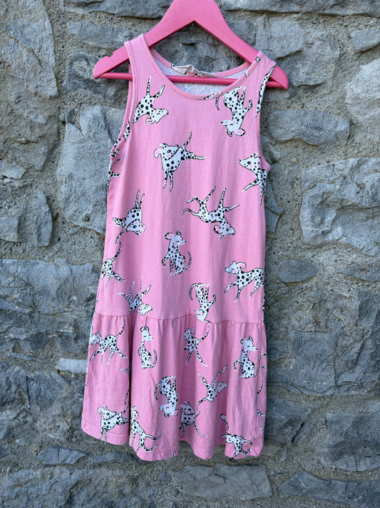Dalmatians pink dress 7-8y (122-128cm)