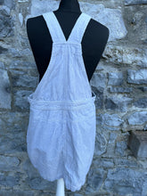 Load image into Gallery viewer, Light blue cord pinafore uk 18
