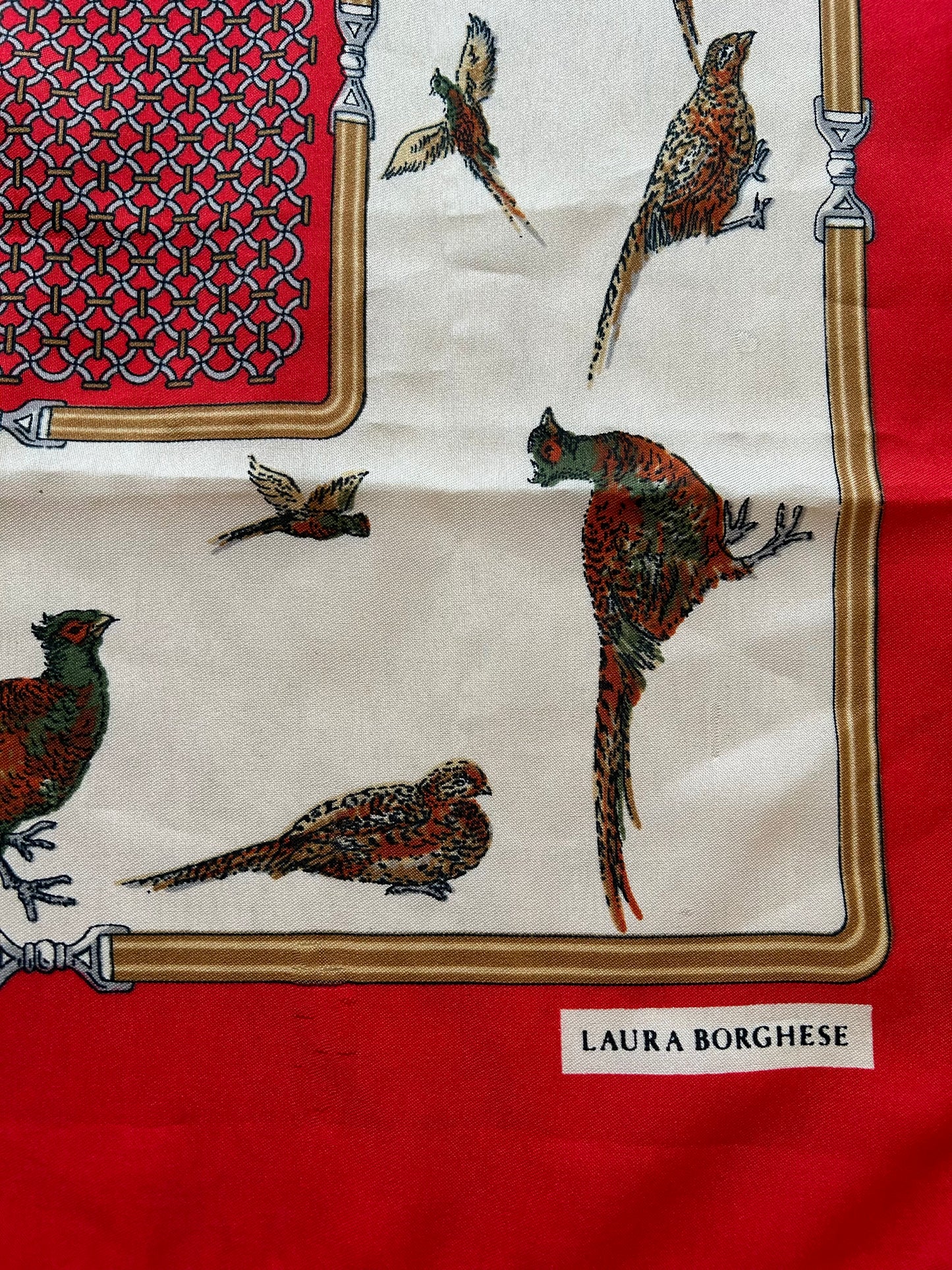 Pheasants scarf