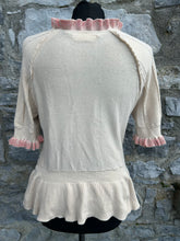 Load image into Gallery viewer, Beige knitted top uk 10
