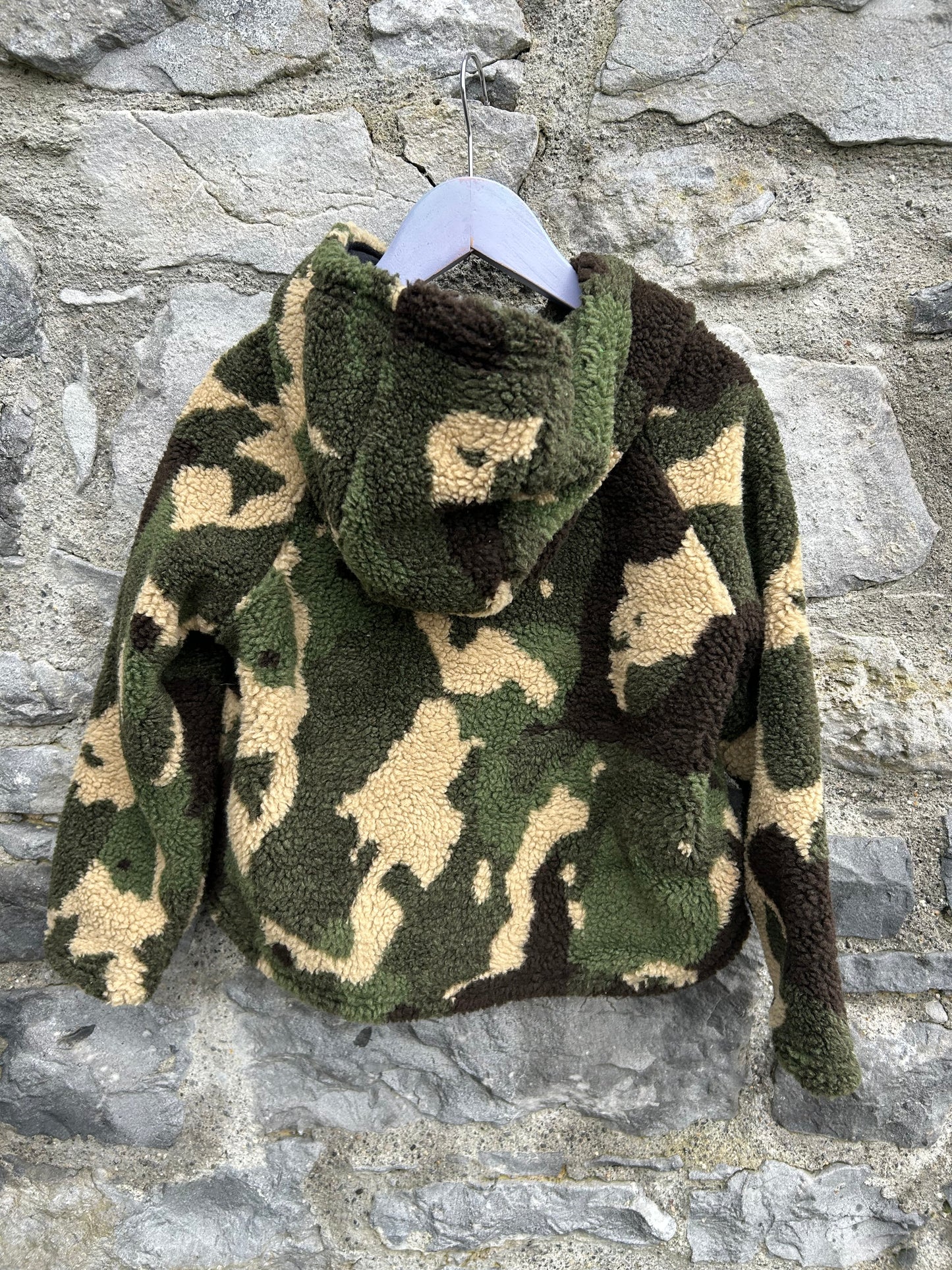 Camouflage thick fleece  7-8y (122-128cm)