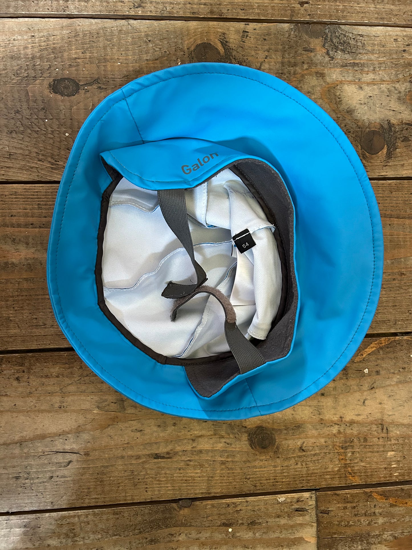Blue bucket hat