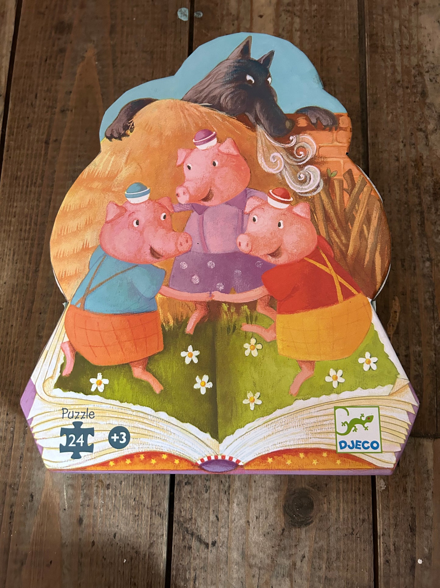 Three little pig jigsaw