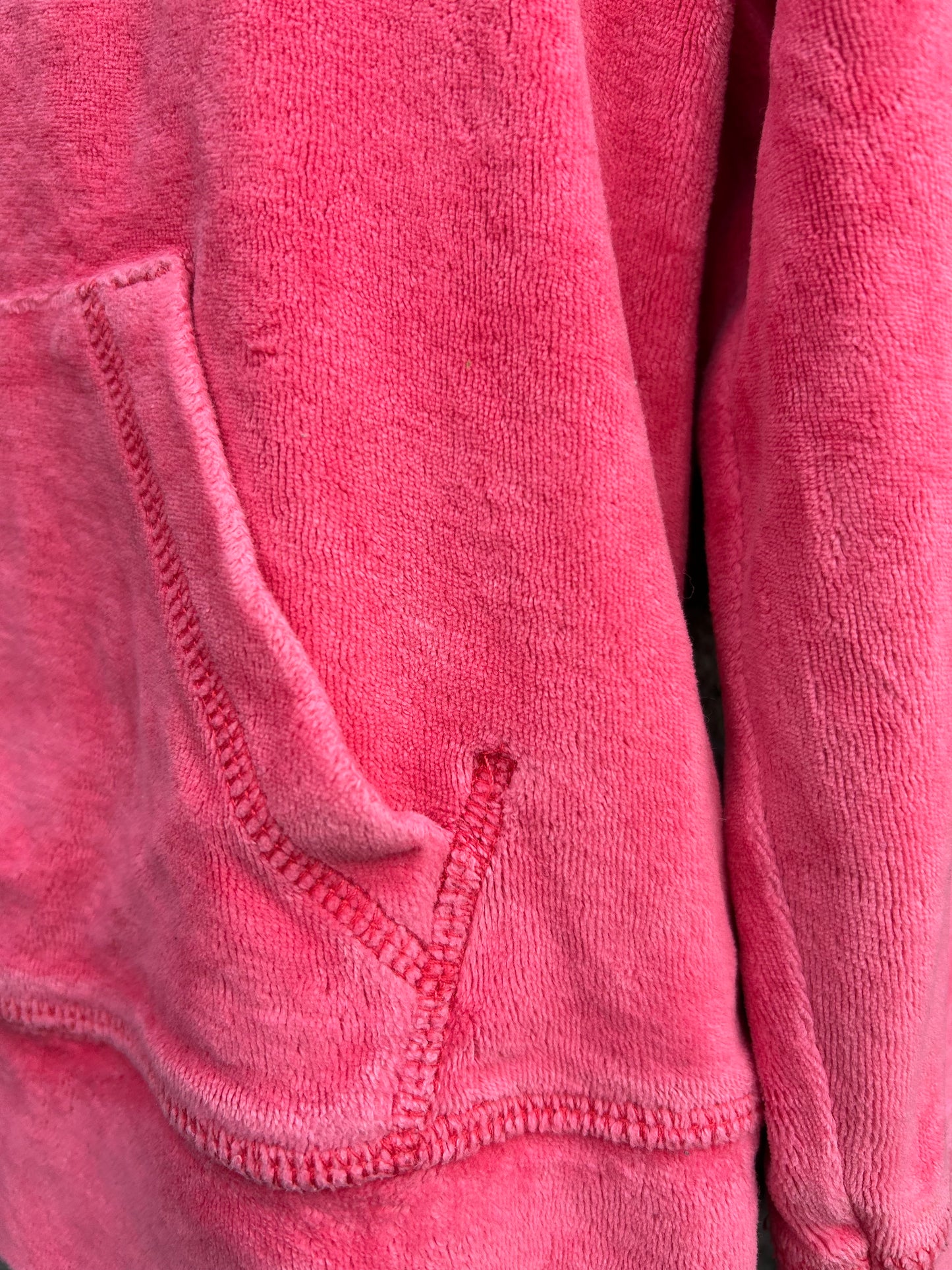 MB Coral velour hoodie  4y (104cm)