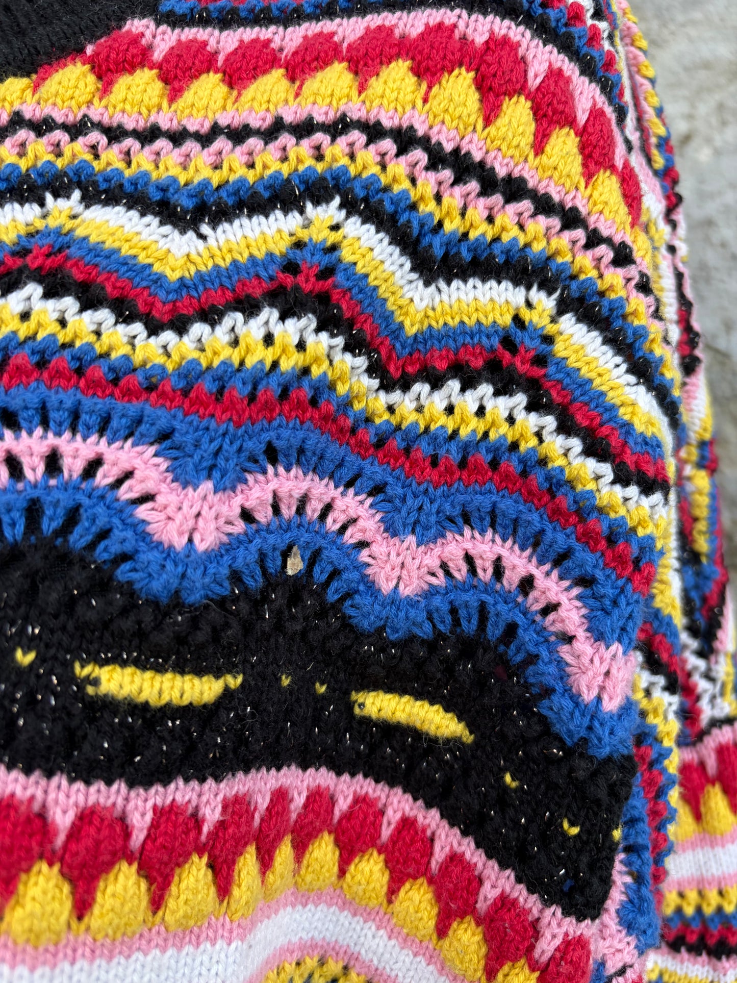 Colourful chevron jumper uk 14-16