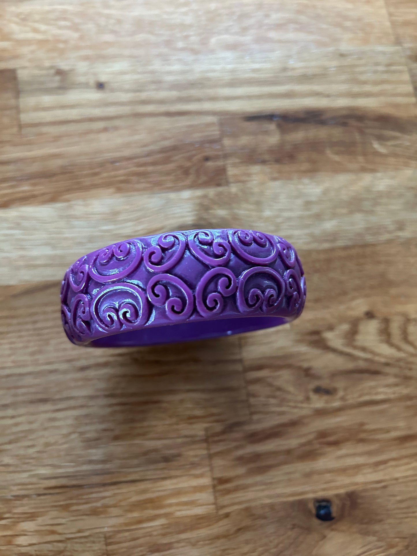 Purple bracelet