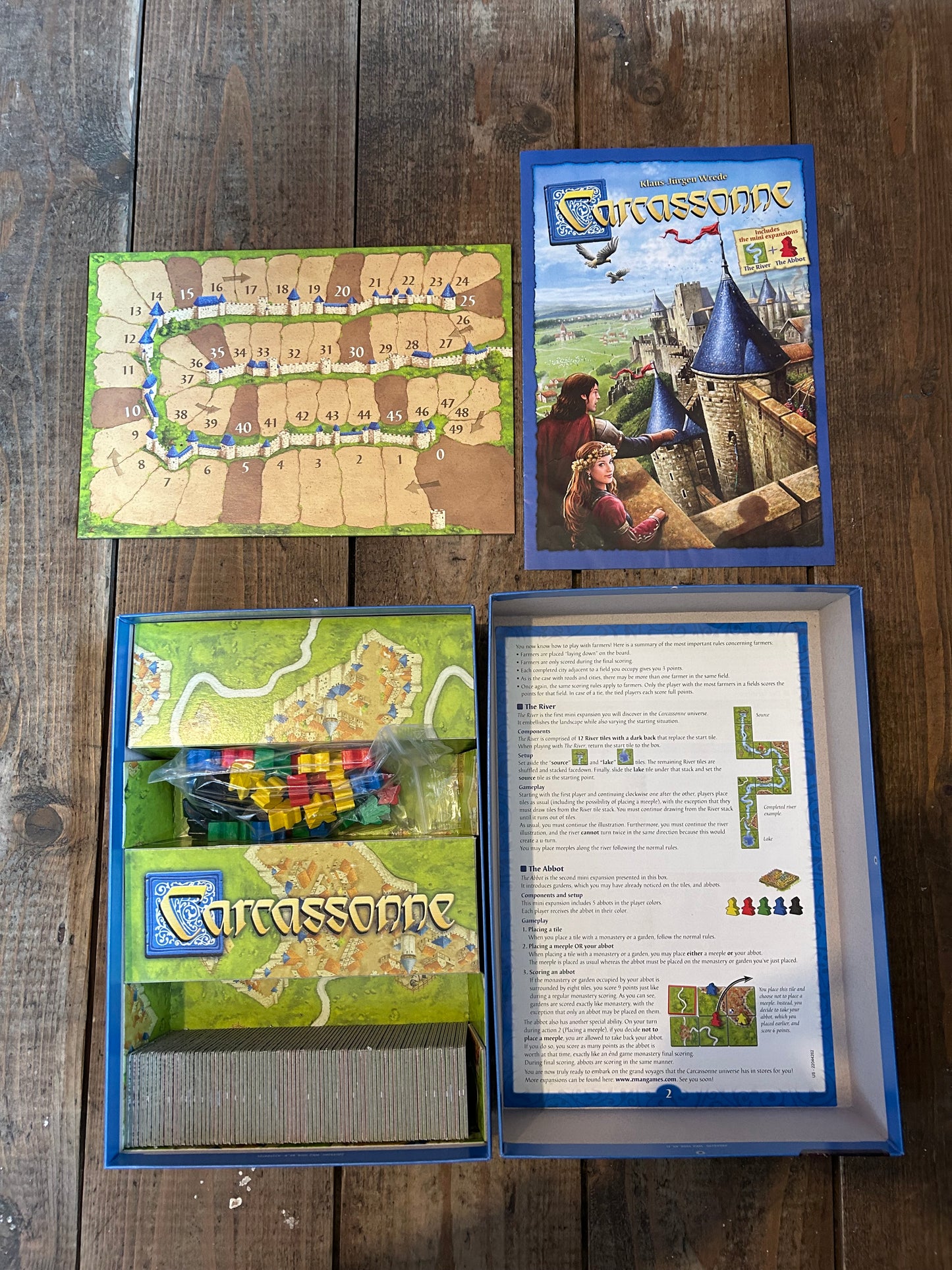 Carcassonne board game