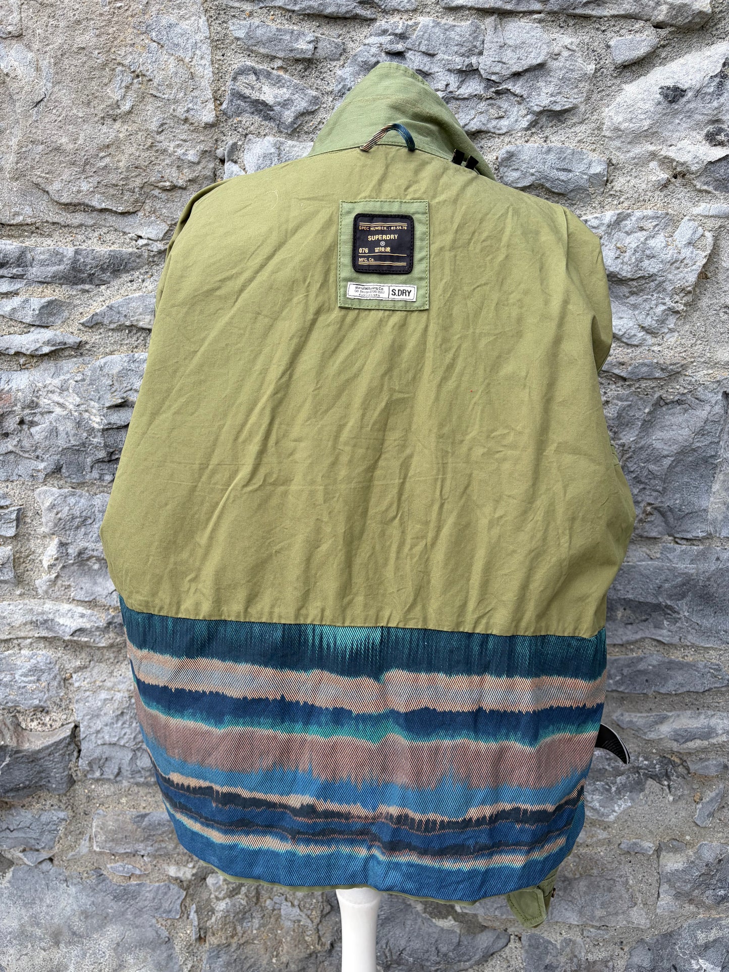 Olive green Field Deck Jacket Medium