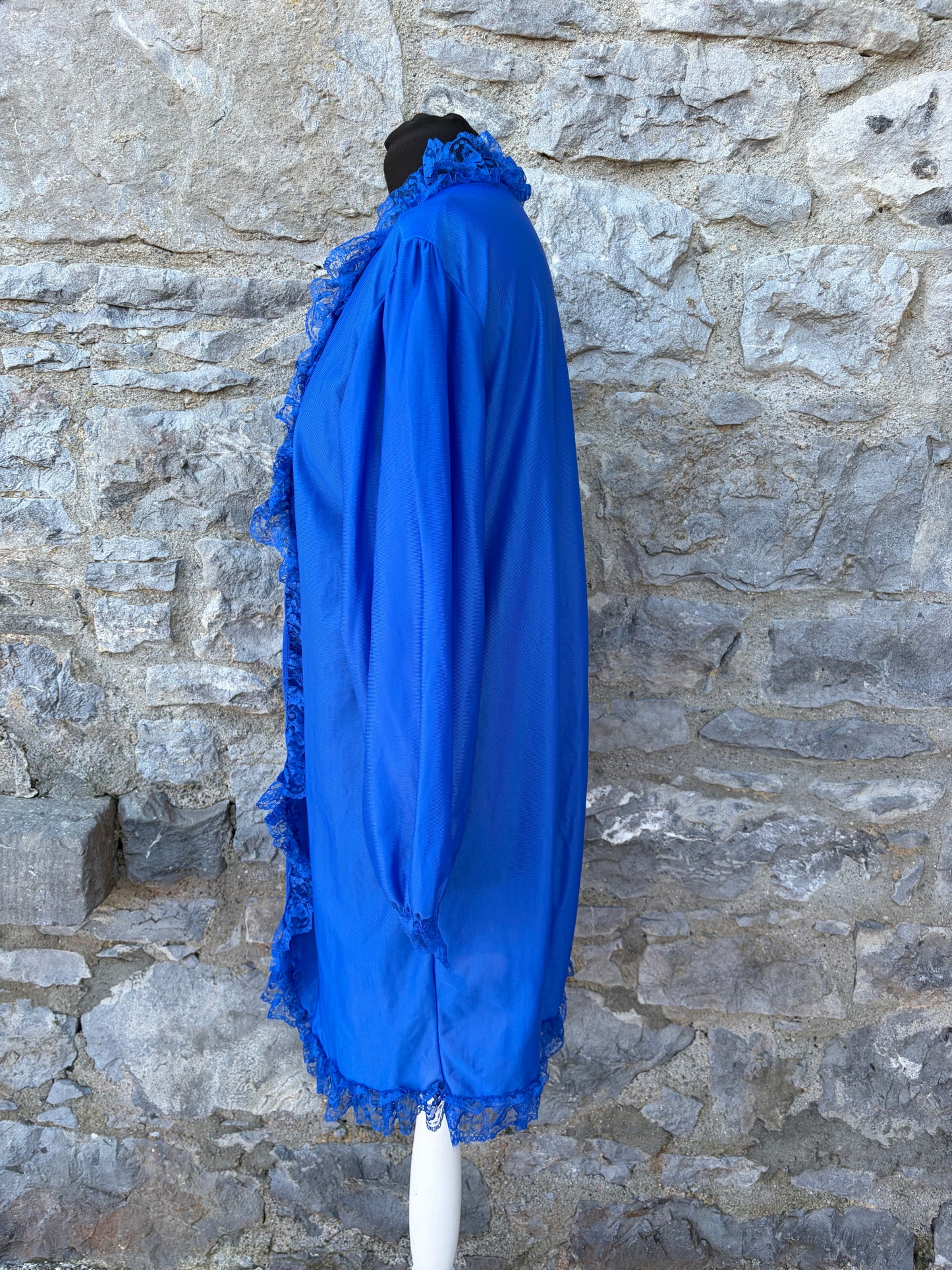 70s blue gown uk 12-14