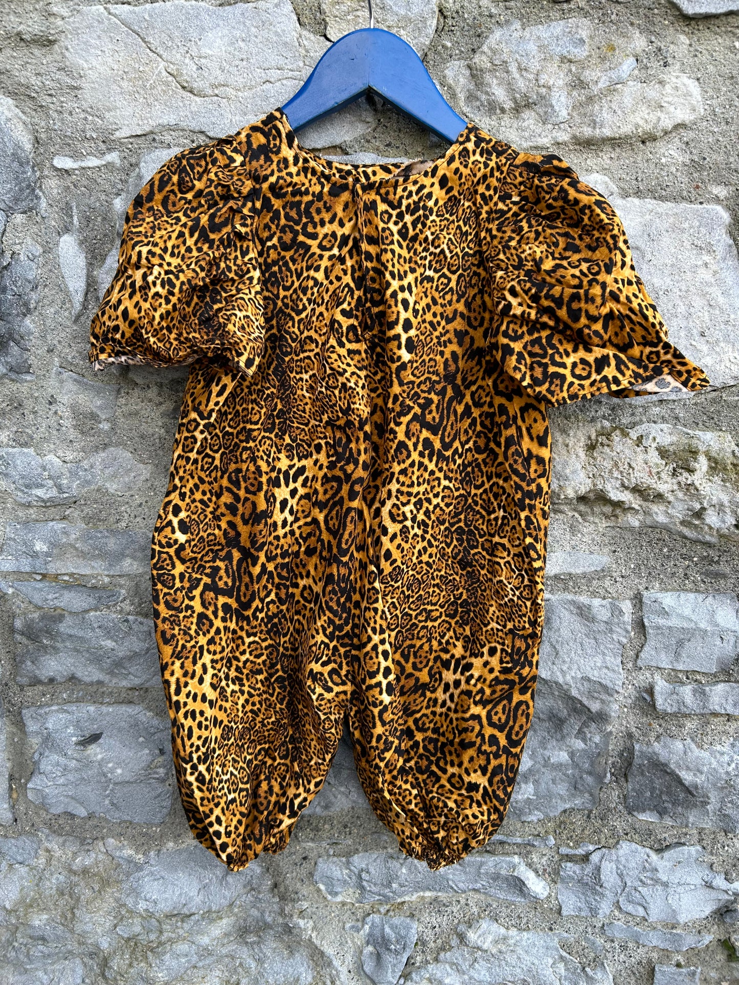 Leopard print onesie   18-24m (86-92cm)