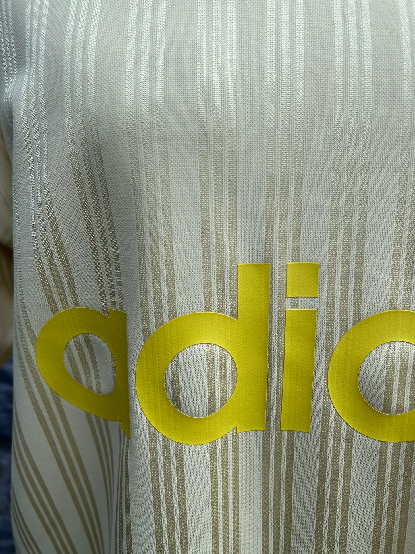 Yellow stripy T-shirt Small