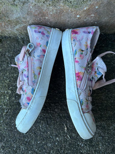 Pink floral trainers  uk 11 (eu 29)