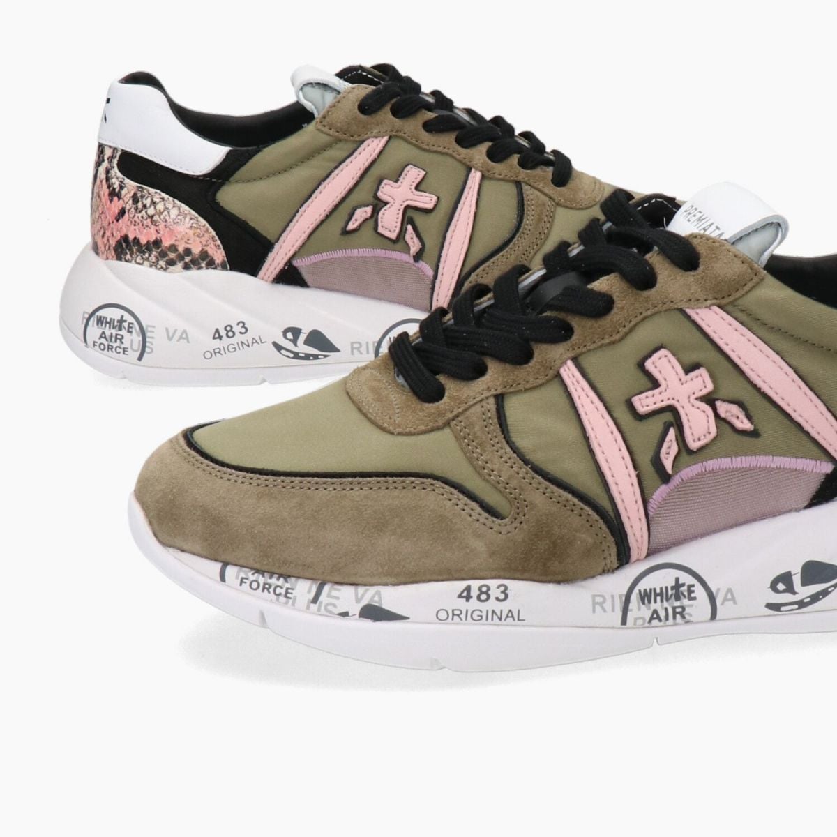 Premiata Sneakers Layla Khaki  uk 6 (eu 39)