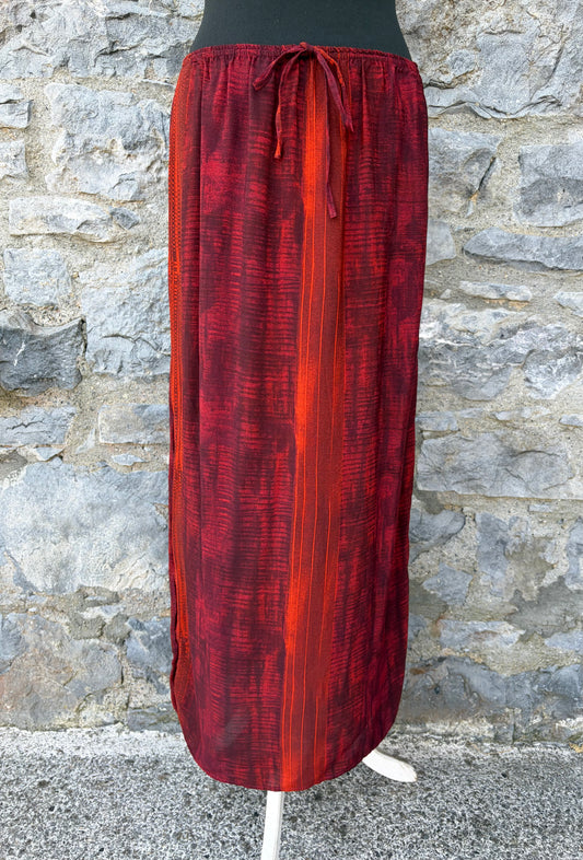 90s Rusty stripy skirt uk 10-12