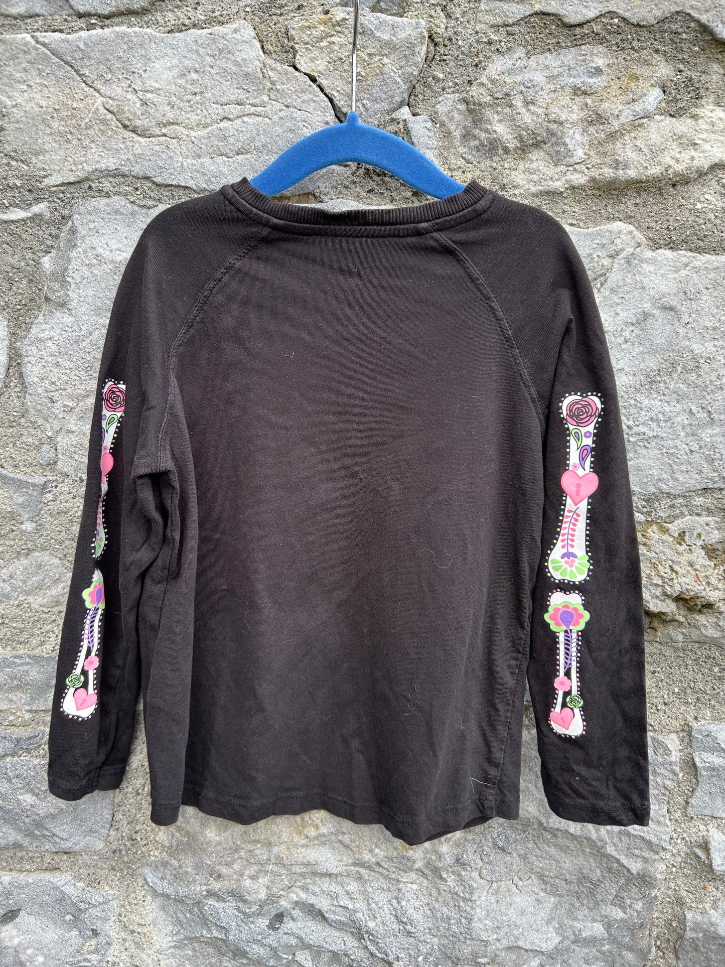 Floral Skeleton top  5y (110cm)