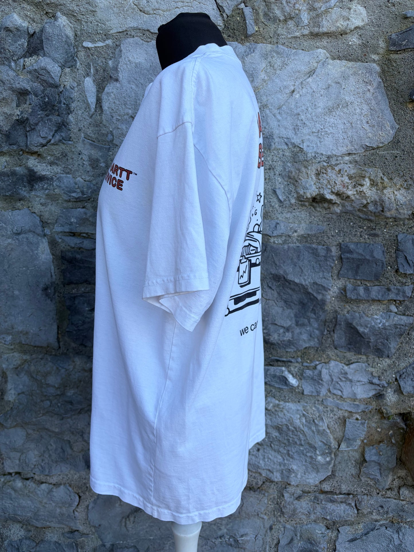 Carhartt service white t-shirt Small