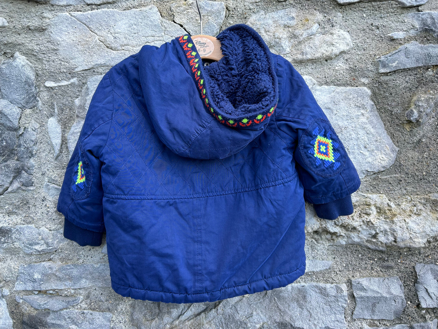 Navy jacket  9-12m (74-80cm)