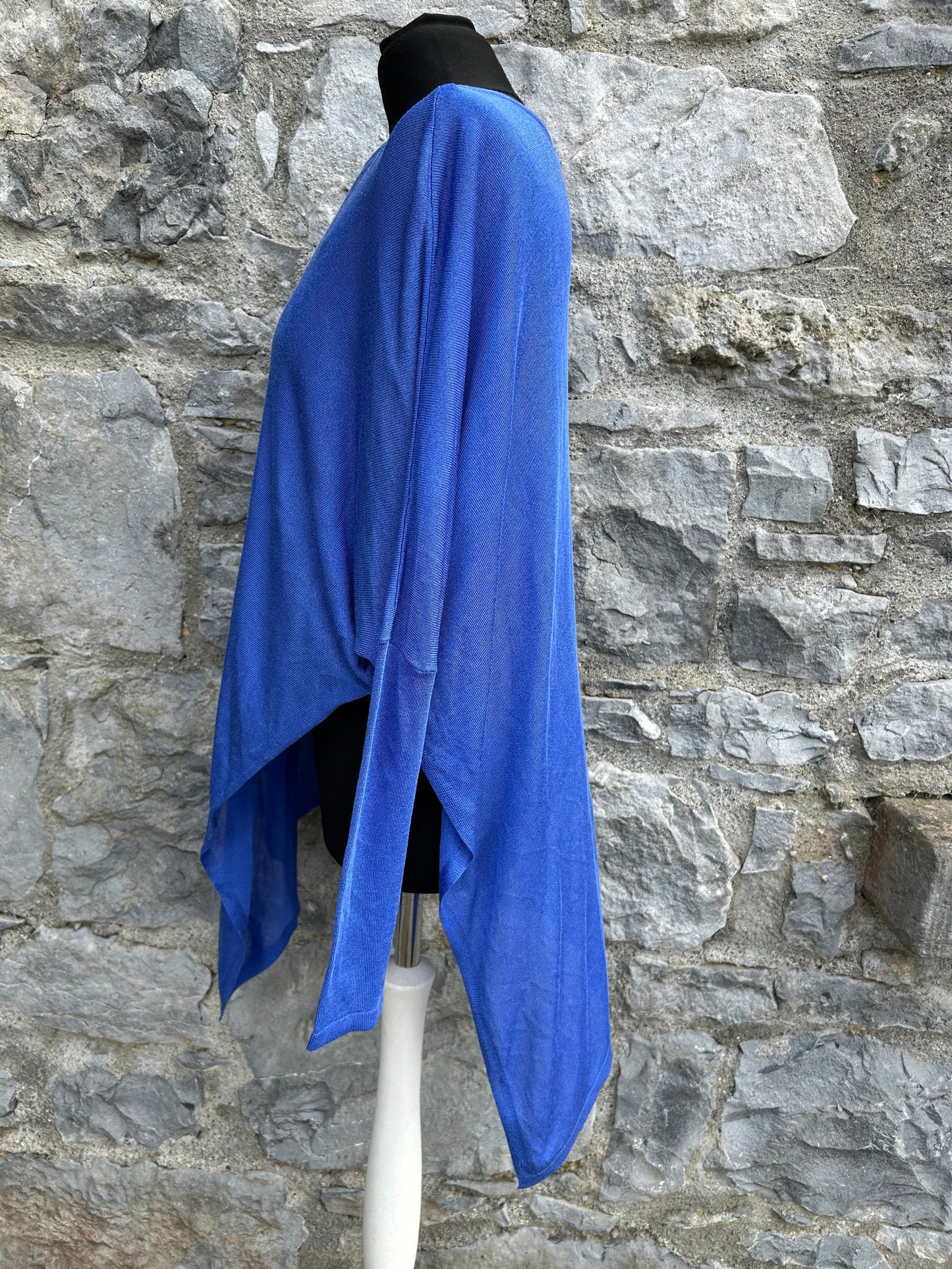 Blue asymmetric top  uk 10