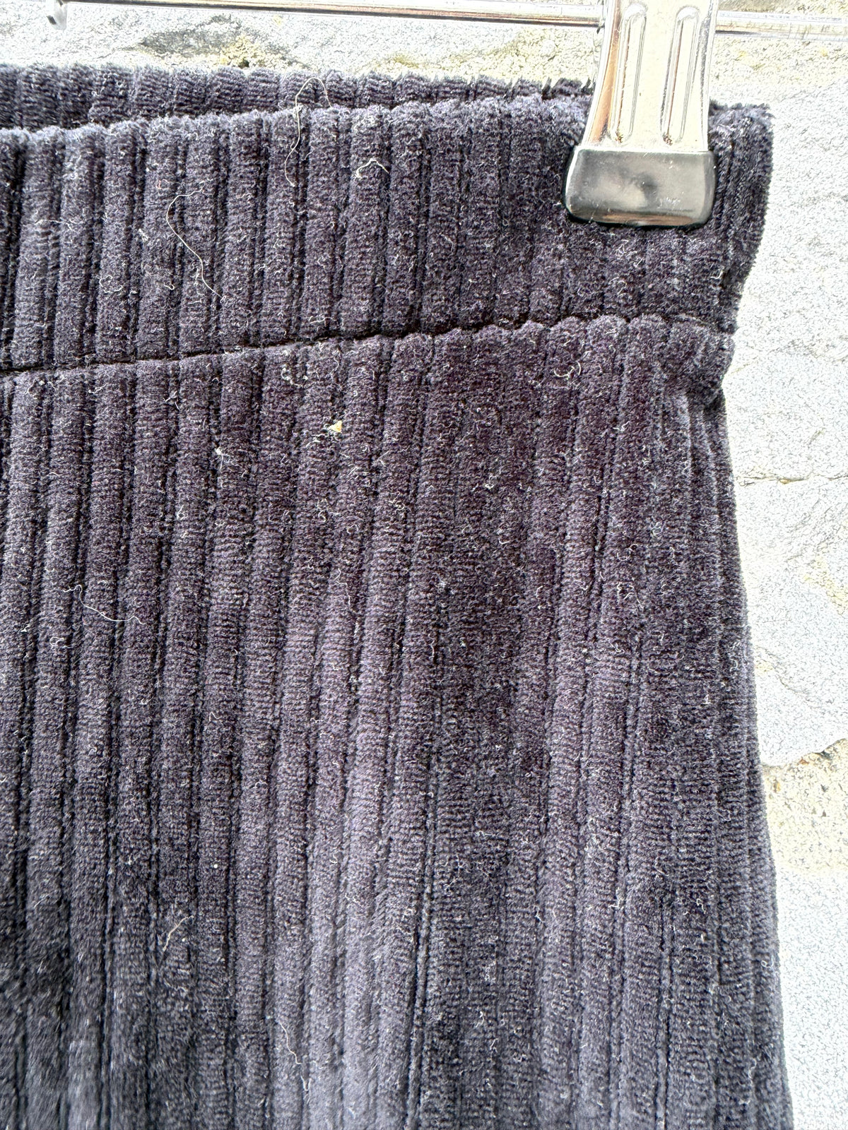 Black ribbed flares  5-6y (110-116cm)