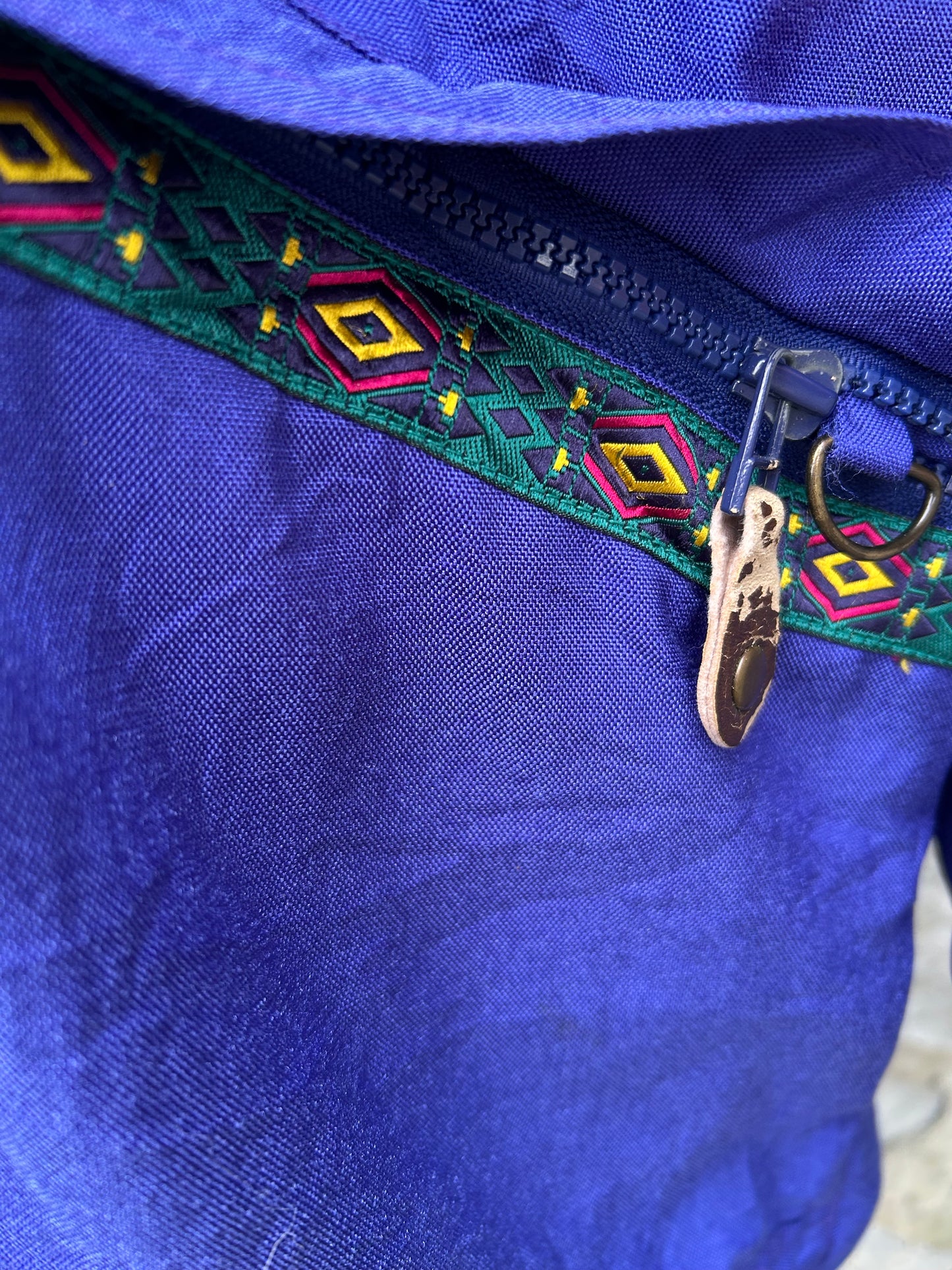 90s purple jacket Large