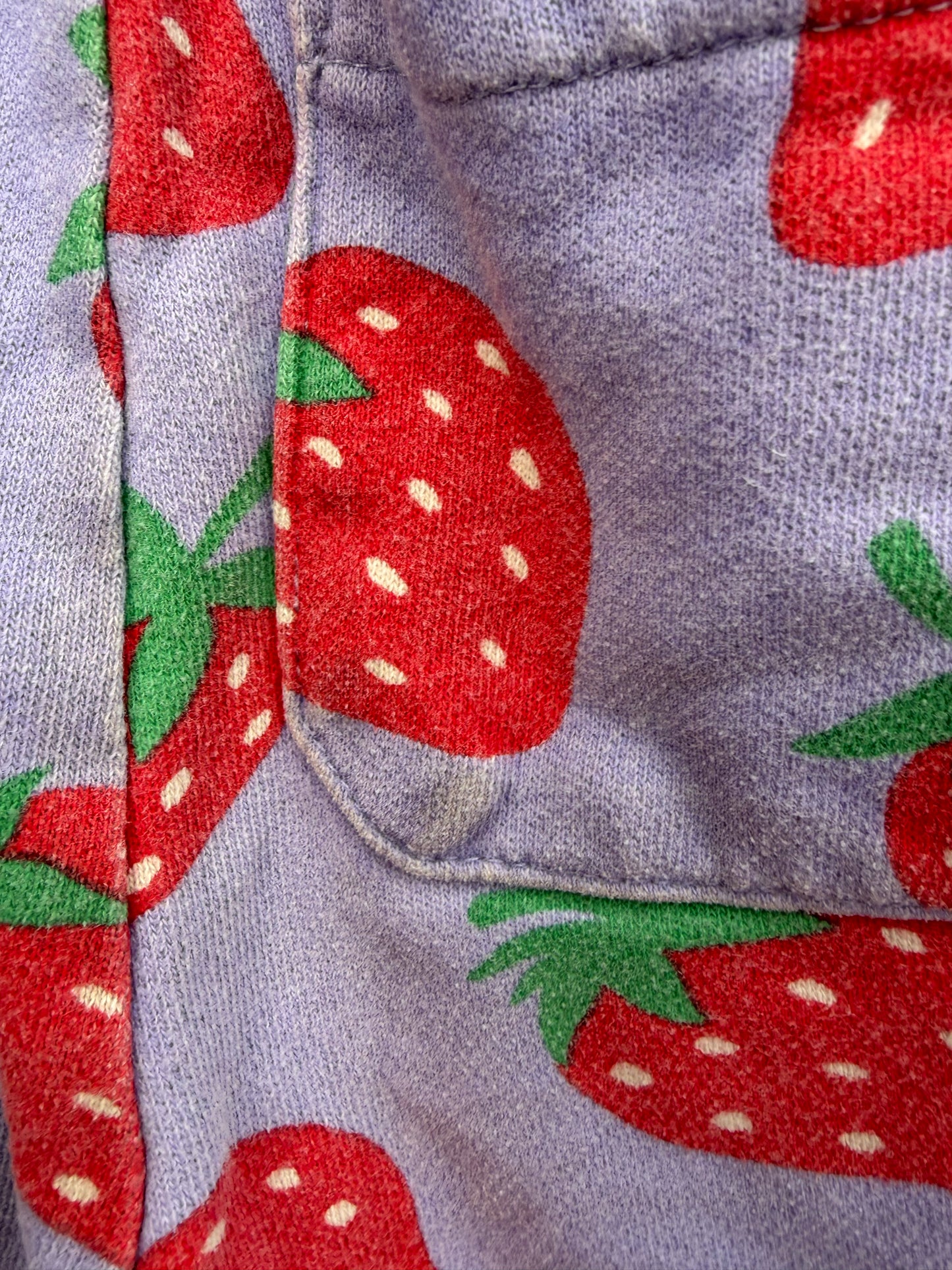MB Strawberry purple sweat pants  2-3y (92-98cm)