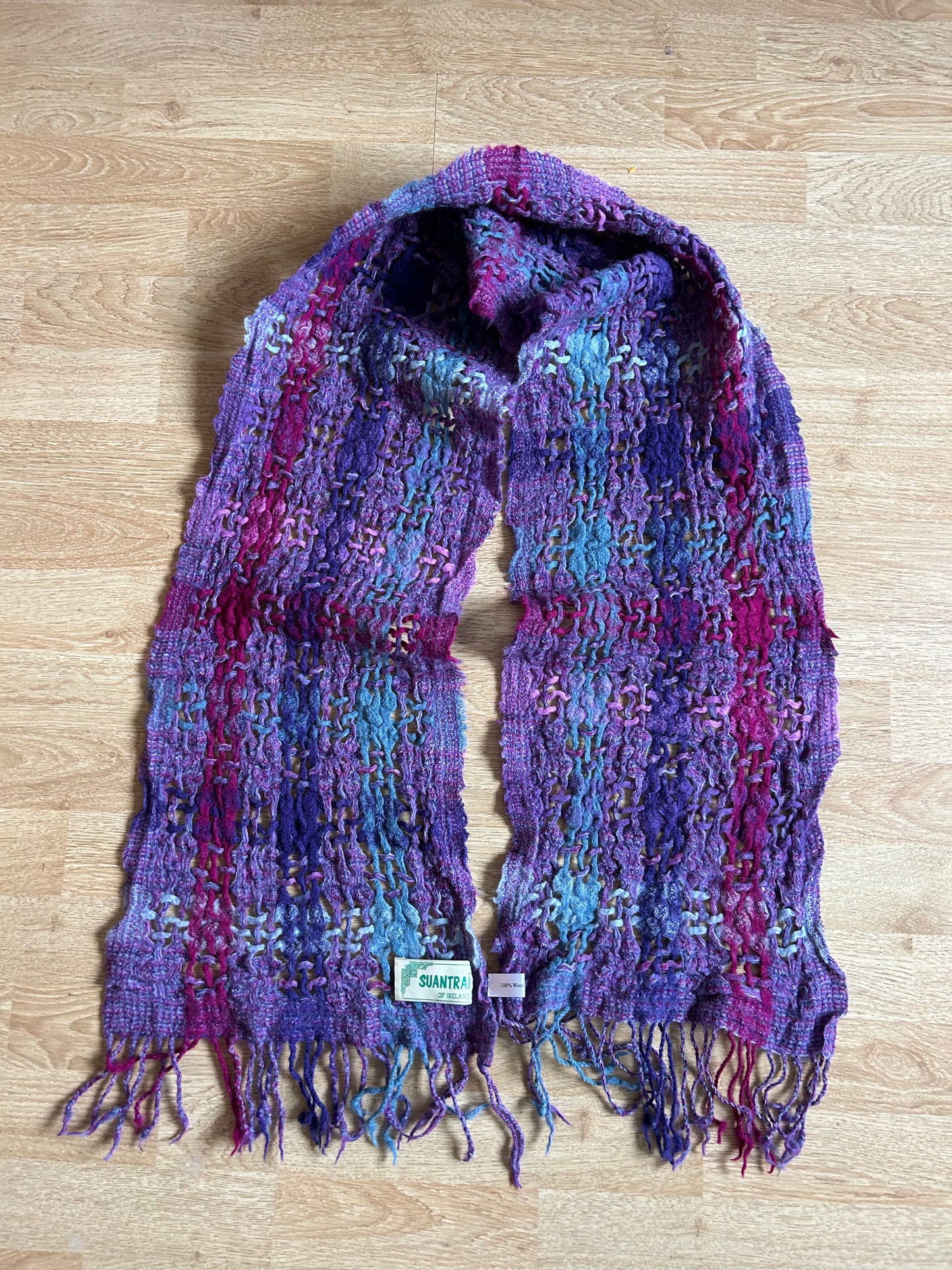 Purple scarf