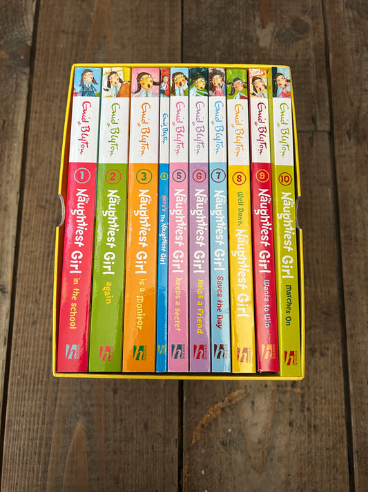 The Naughtiest girl set by Enid Blyton