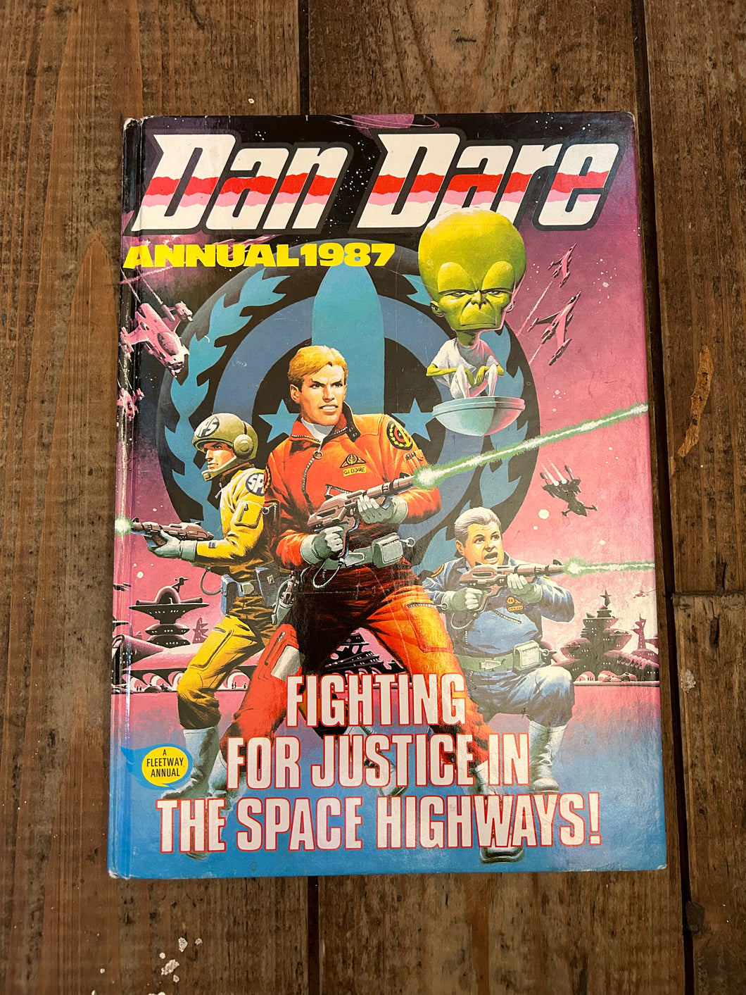 Dan dare  Annual 1987 comic