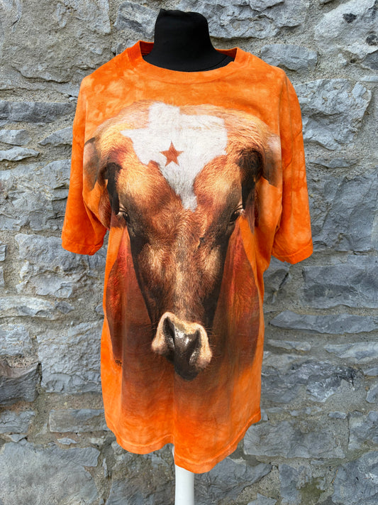 Bull orange T-shirt Medium