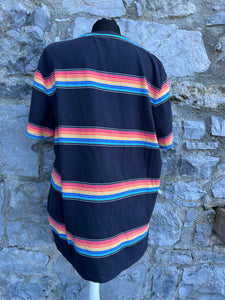 Rainbow stripes T-shirt Large