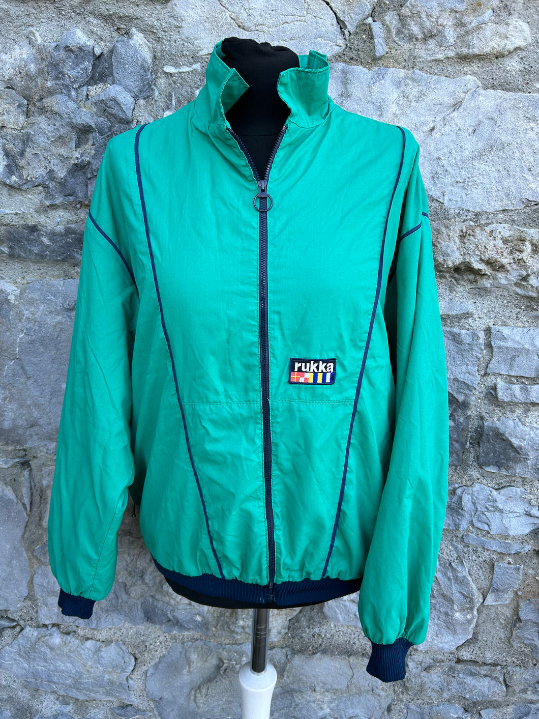 80s Green sport jacket Small