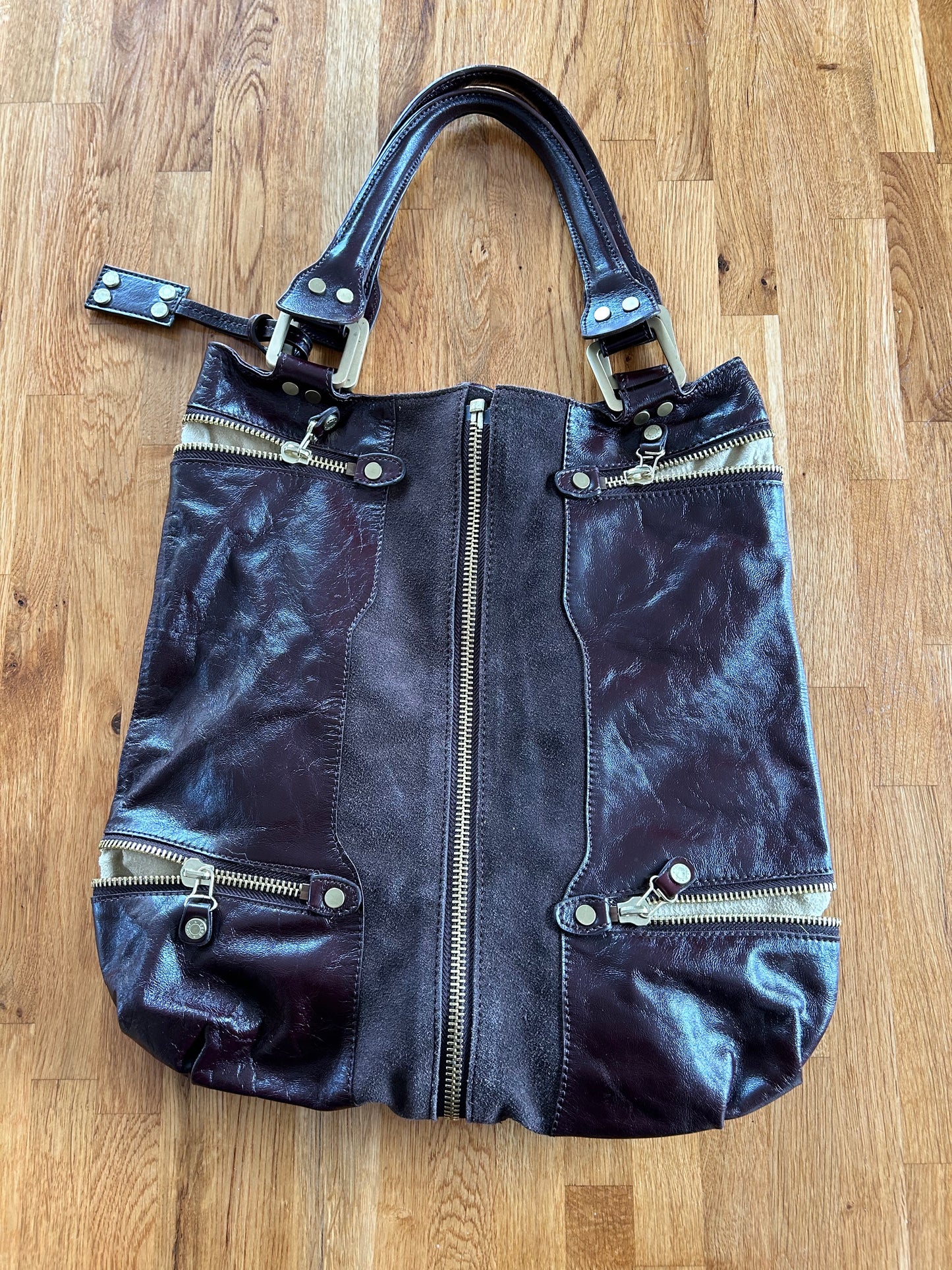 Jimmy leather handbag