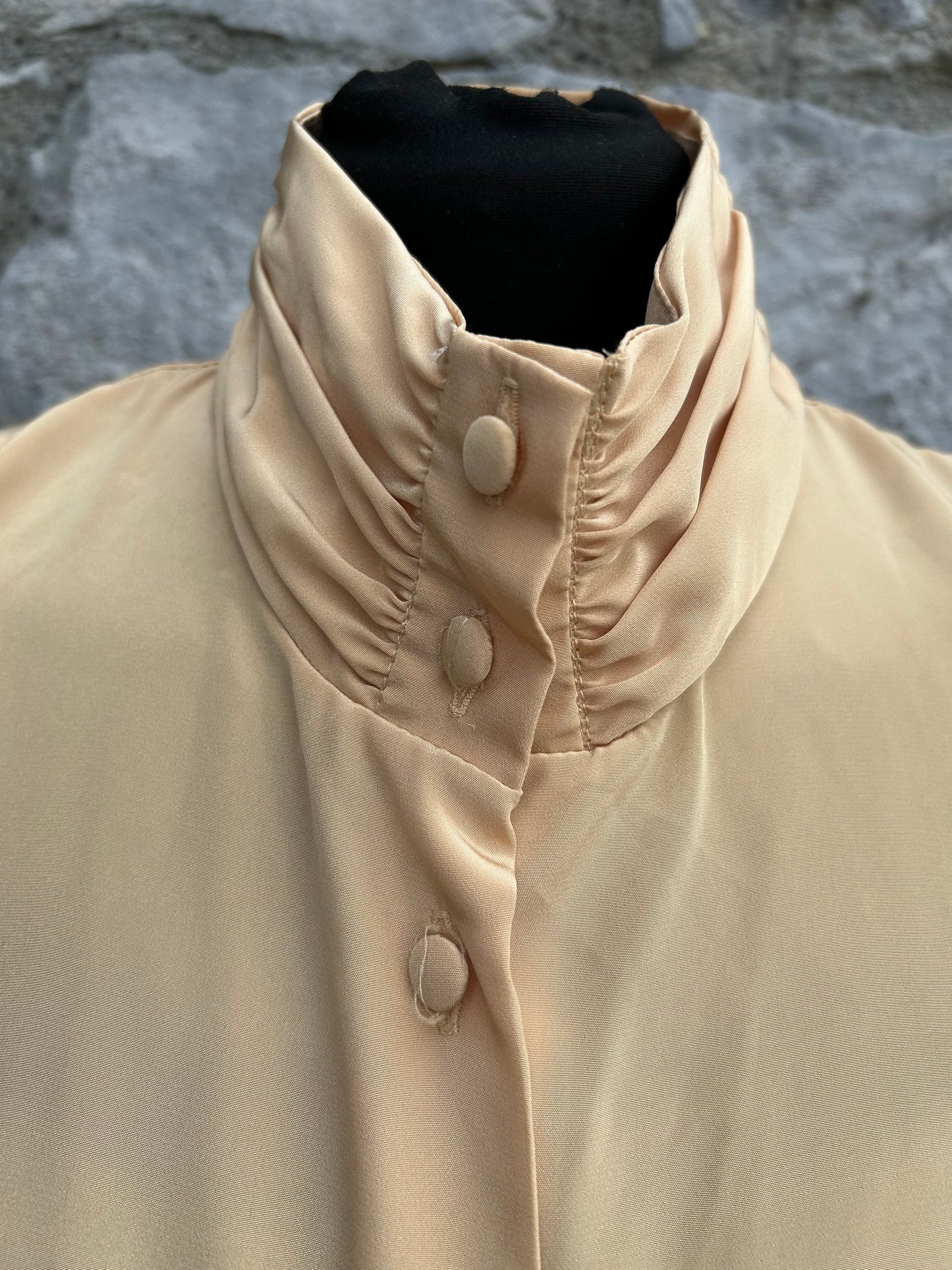 90s yellow blouse uk 14-16