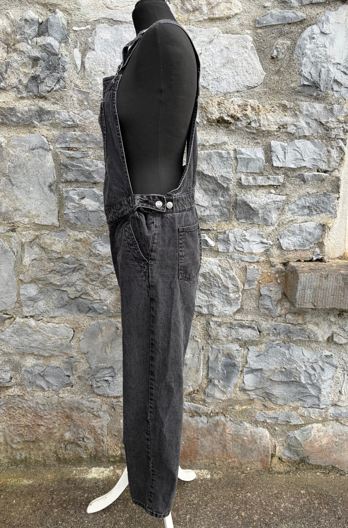 Charcoal maternity dungarees uk 8