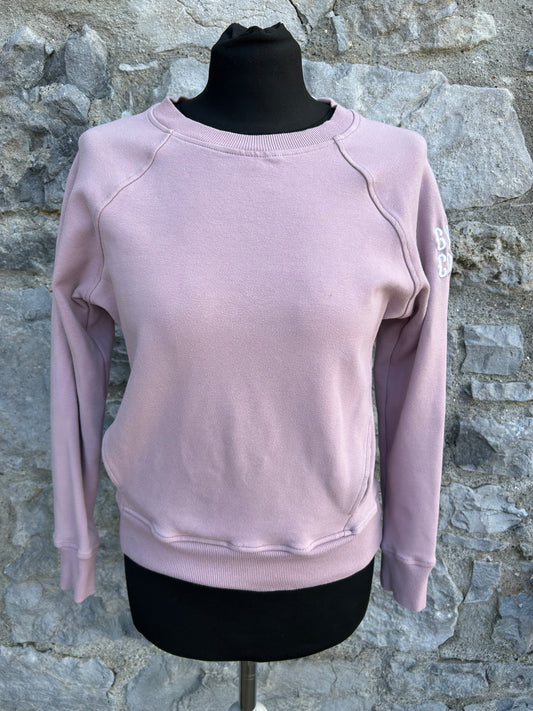 Dusty pink sweatshirt uk 8