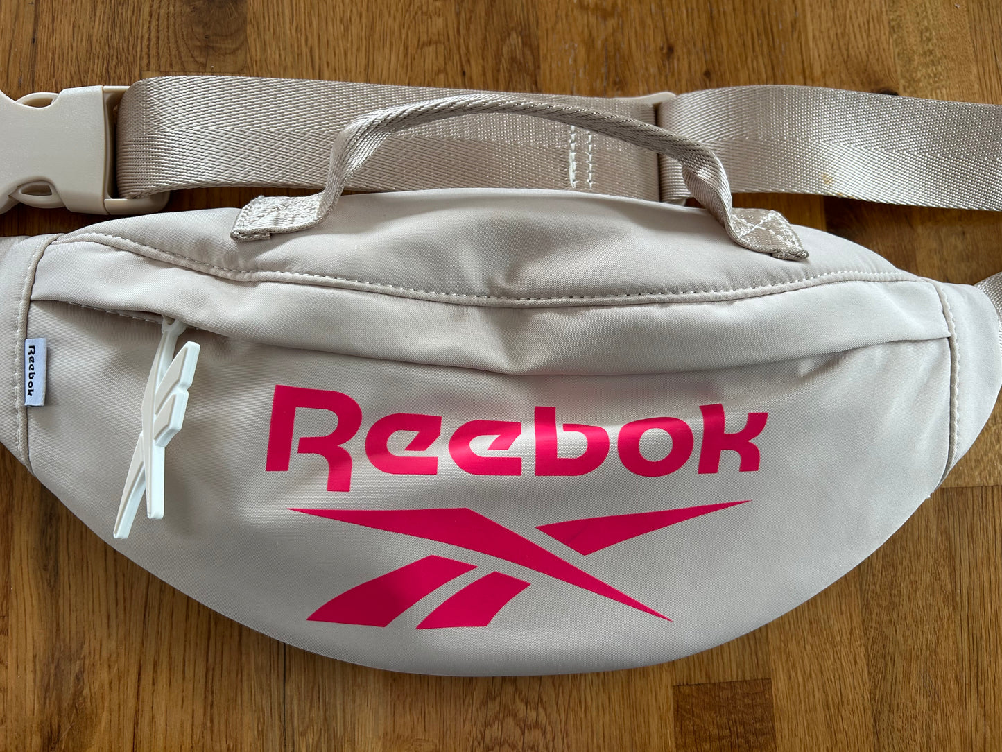 Beige bumbag