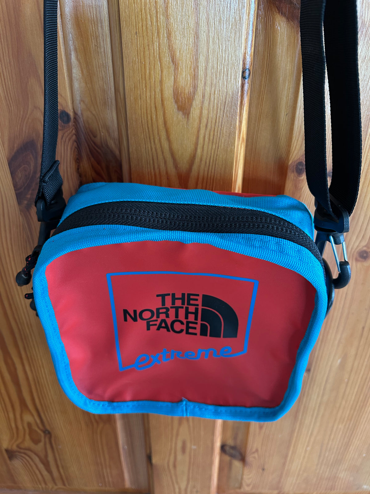 Red&blue crossbody bag