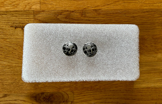 Death star cufflinks