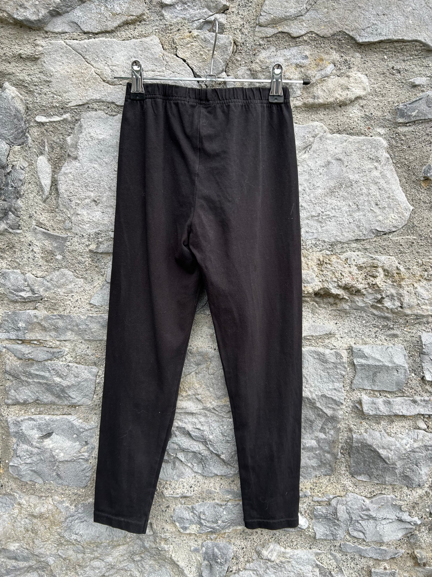 Black leggings with mouse  7-8y (122-128cm)